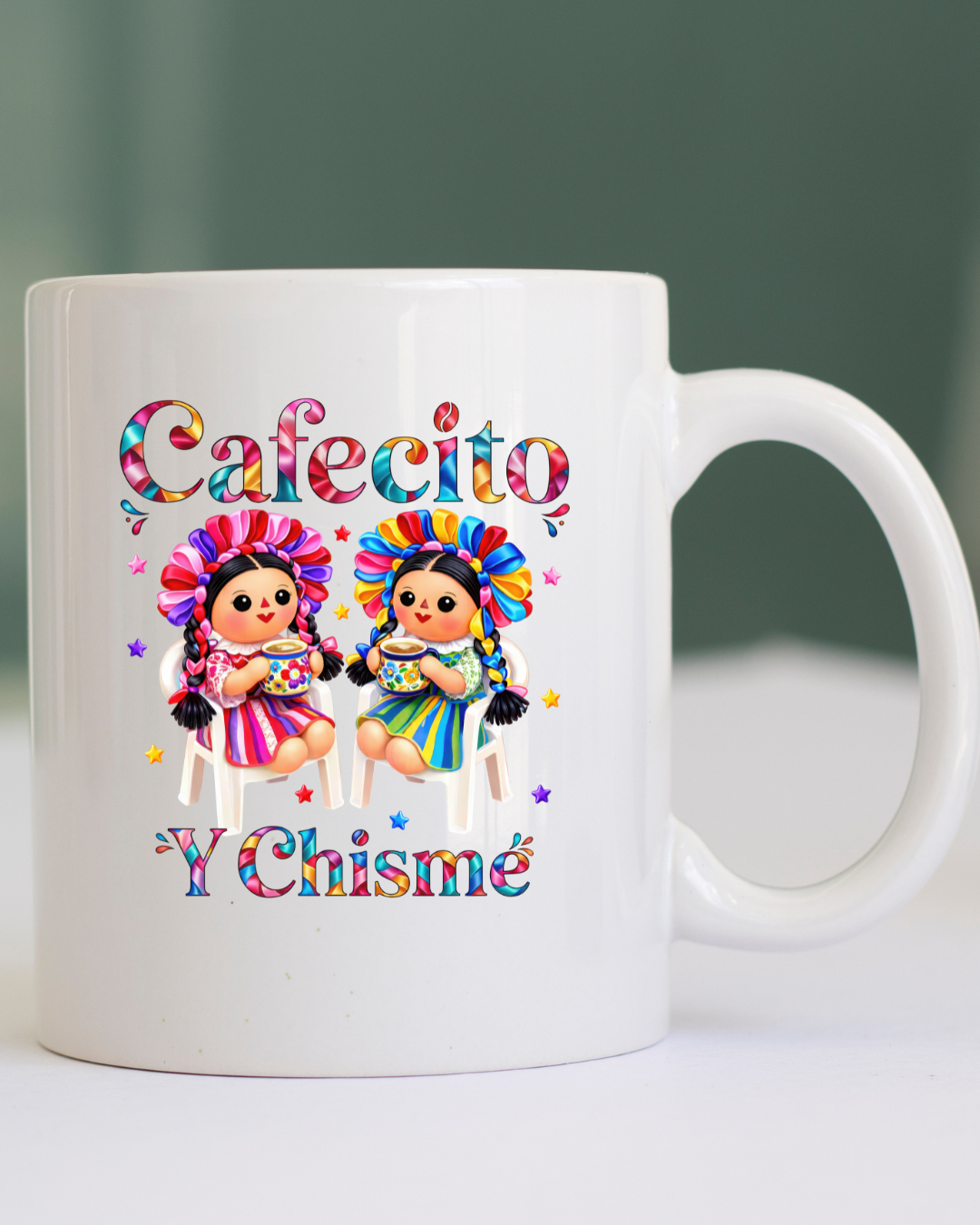 Cafecito y Chisme Mug