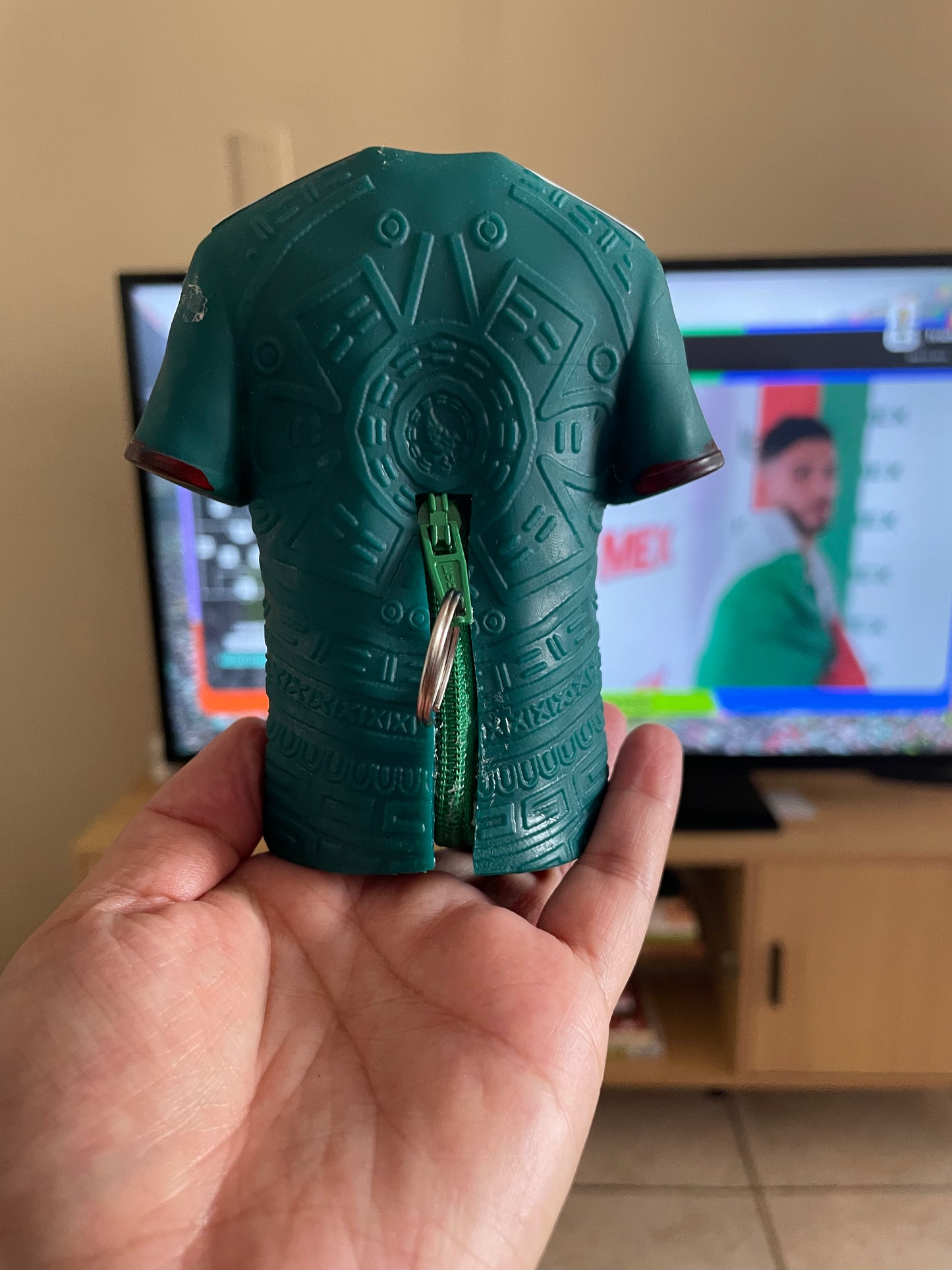 Mini Soccer-Inspired Coin Purse